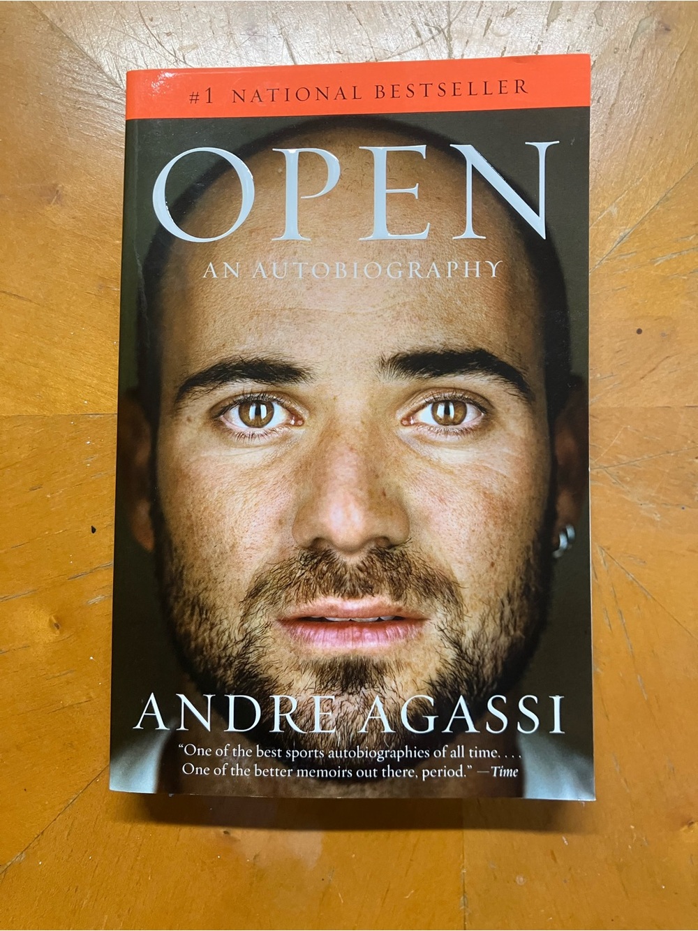 Open: An Autobiography by Andre Agassi Paperback Vintage Books Memoir